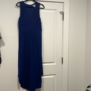 London times blue midi dress